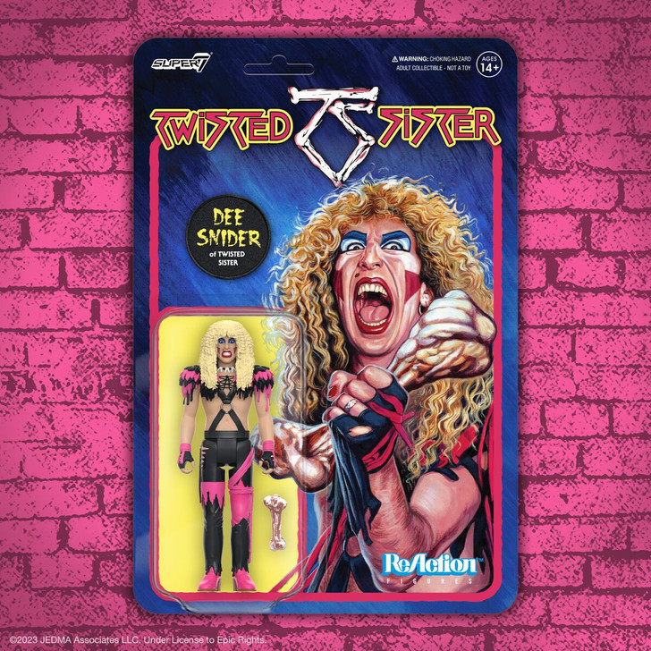 Super7 ReAction Twisted Sister Dee Snider
