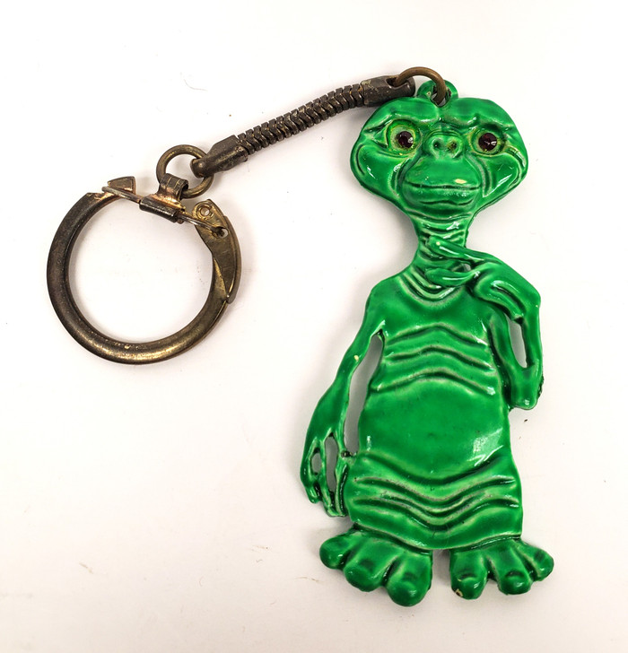 E.T. The Extra Terrestrial KO vintage Metal key chain
