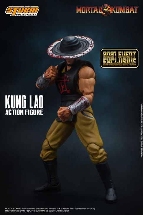 Storm Collectibles Mortal Kombat Kung Lao 2021 event exclusive 1/12th Action Figure