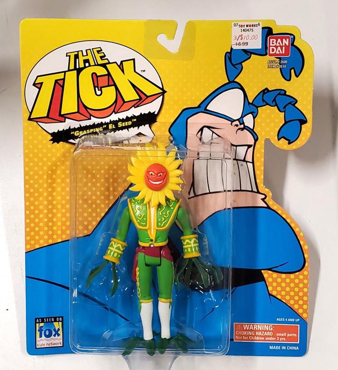 Bandai The Tick Grasping El Seed Action Figure