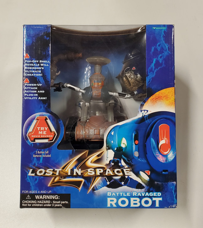 Lost in Space (1997 Movie) Battle Ravaged Robot  action figure