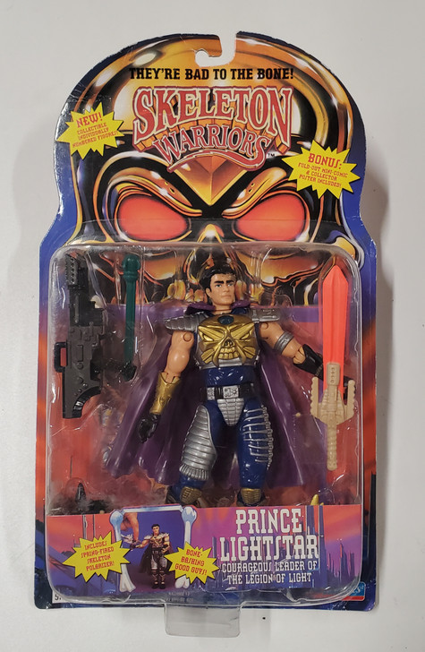 Playmates Skeleton Warrior Prince Lightstar action figure