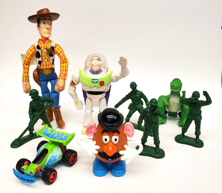 Toy Story lot of 9 Burger King Kids meal figures.