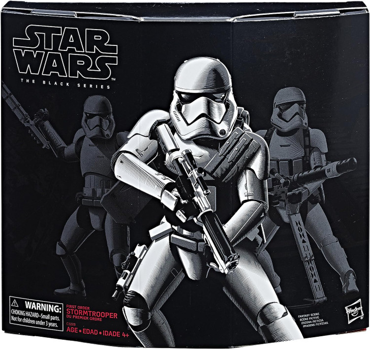 Star Wars The Black Series First Order Stormtrooper with Gear 6" action figure