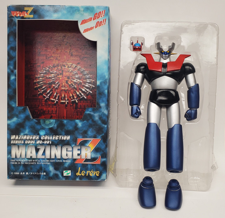Mazinger Z Collection Series Code MC-001 Pre painted vinyl model kit figure (open box)