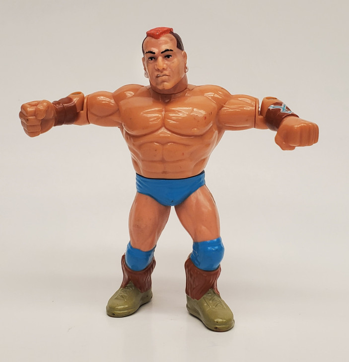 Hasbro WWF Series 6 Tatanka action figure (no package)