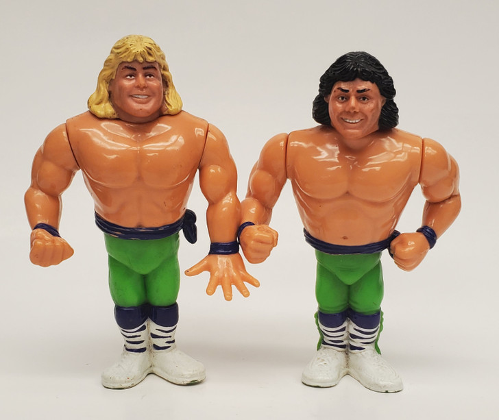 Hasbro WWF The Rockers Shawn Michaels and Marty Jannetty action figure (no package)