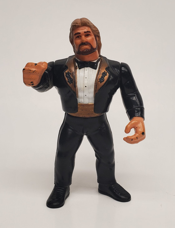 Hasbro WWF Series 1 Ted DiBiase Million Dollar Man action figure (no package)
