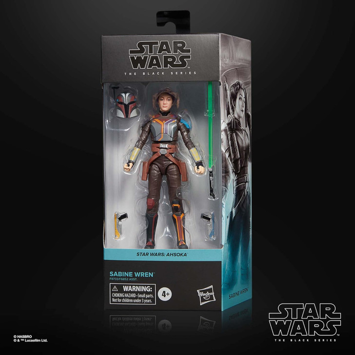 Hasbro Star Wars The Black Series Ahsoka Sabine Wren 6" action figure