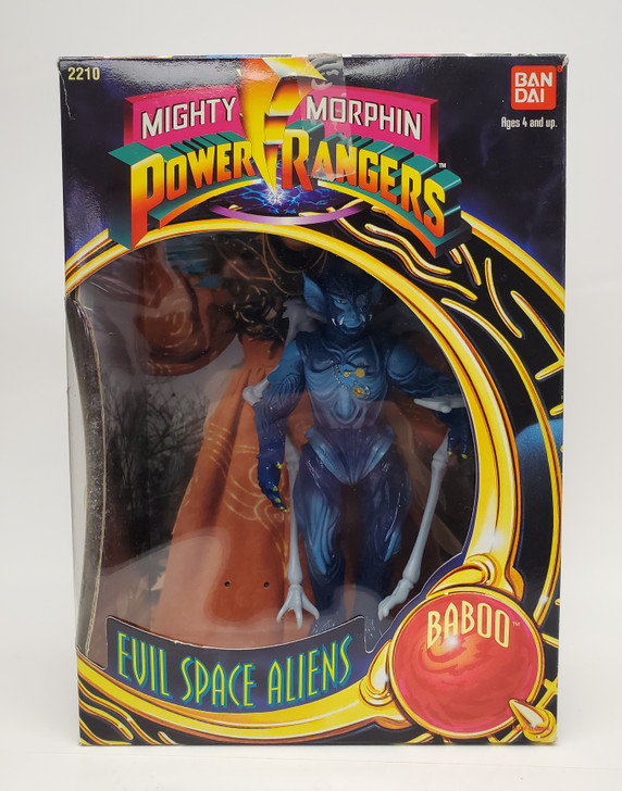 BanDai (1994) Power Rangers Deluxe Evil Space Aliens Baboo (open box)