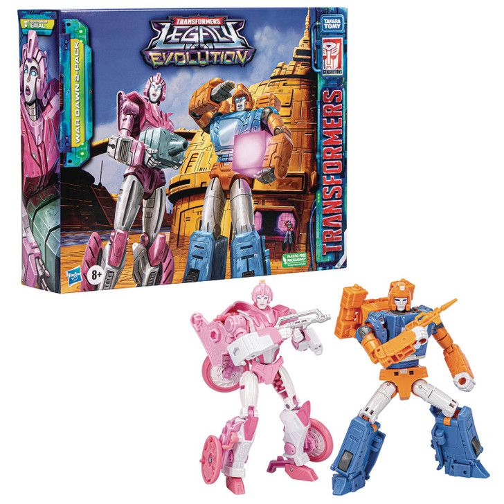 Hasbro Transformers Legacy Evolution War Dawn 2 Pack