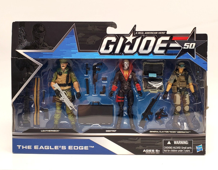 GI Joe The Eagle's Edge Action Figure 3.75" box set