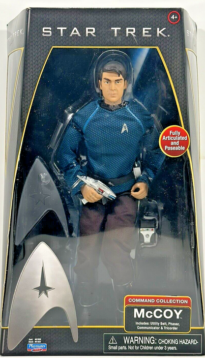 Playmates Star Trek 2009 Movie Command Collection McCoy 12" Action figure