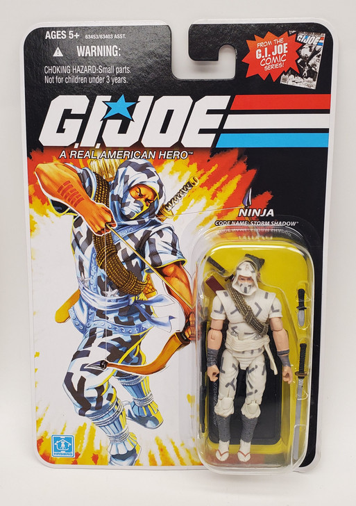 Hasbro GI Joe Comic Series Storm Shadow action figure