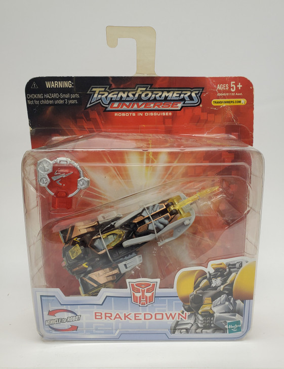 Hasbro Transformers Universe RID Brakedown (damaged package)