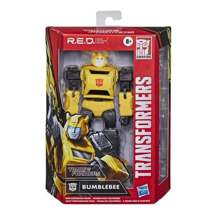 Hasbro Transformers R.E.D. [Robot Enhanced Design] G1 Bumblebee Action  Figure