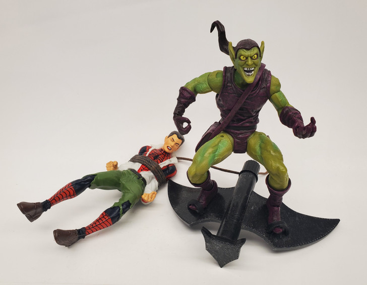 Marvel Select Green Goblin and Peter Parker action figure (no package)