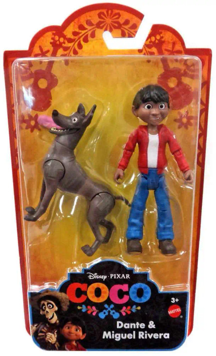 Disney Pixar COCO Dante & Miguel Rivera action figure