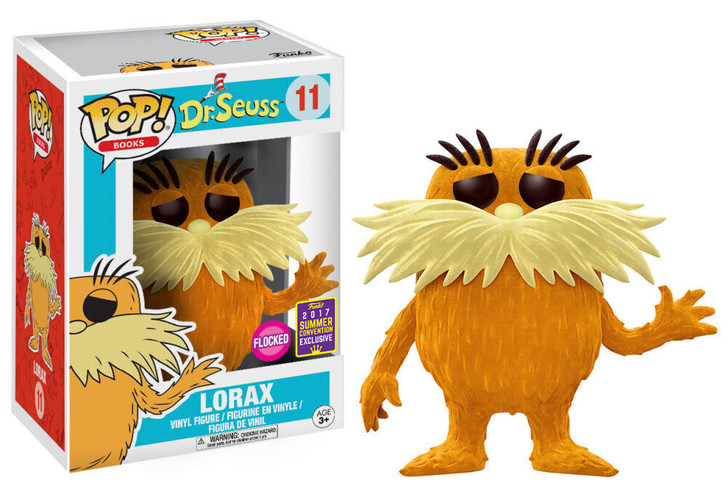 Funko Pop! Books: Dr.Suess Lorax (flocked) #11