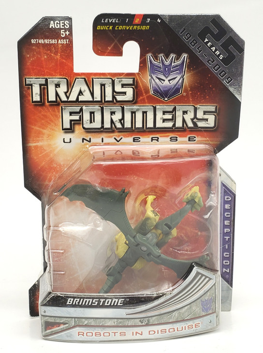 マテル　DCユニバース　ブリムストーン Hasbro Transformers Universe (2008) Decepticon Brimstone