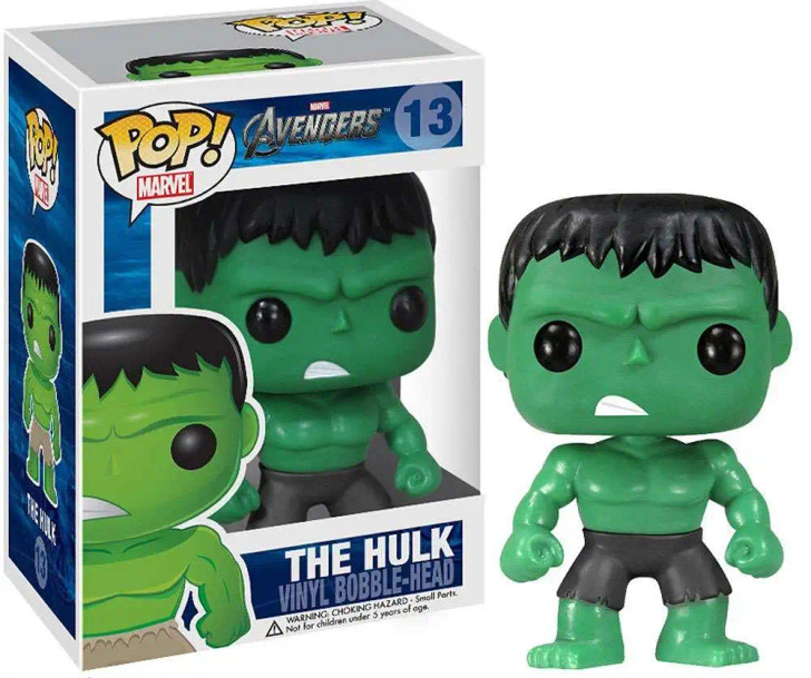 Funko Pop! Marvel The Avengers The Hulk Bobble-Head Figure #13 - ES