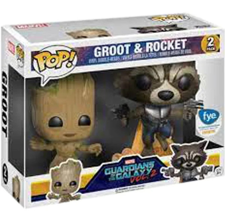 Funko Pop! Marvel: Groot & Rocket 2 pack