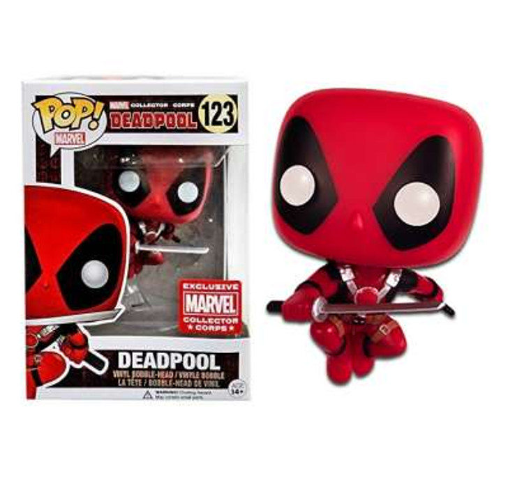Funko Pop! Marvel: Deadpool (Leaping) #123