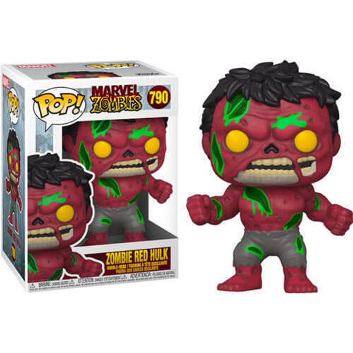 Funko Pop! Marvel: Zombie Red Hulk #790