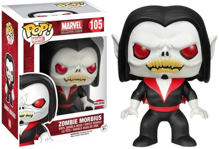 Funko Pop! Marvel: Zombie Morbius #105