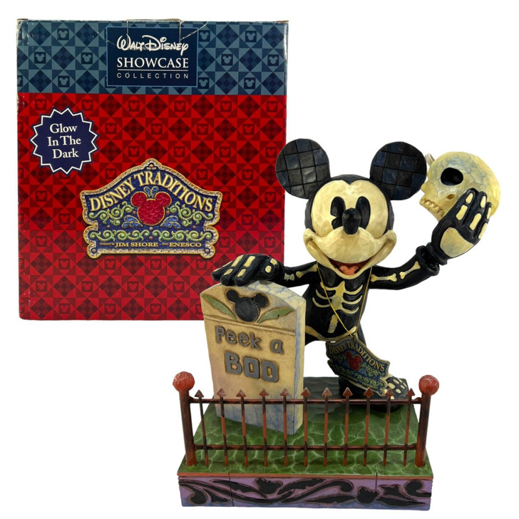 Disney Traditions Jim Shore Peek-a-Boo Mickey Statue