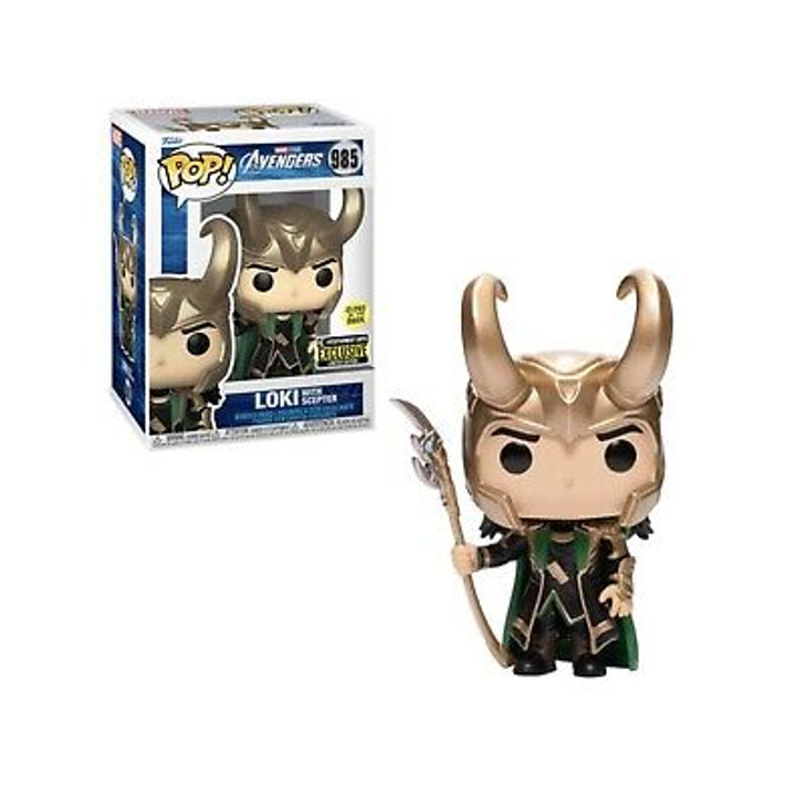 Funko Pop! Marvel: Avengers Loki With Scepter #985