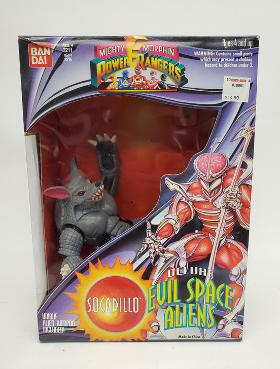 BanDai (1994) Power Rangers Deluxe Evil Space Aliens Socadillo