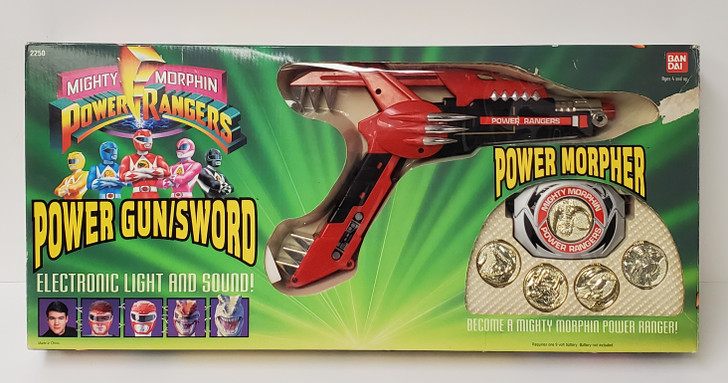 BanDai (1994) Power Rangers Power Gun/sword Power Morpher (open package)