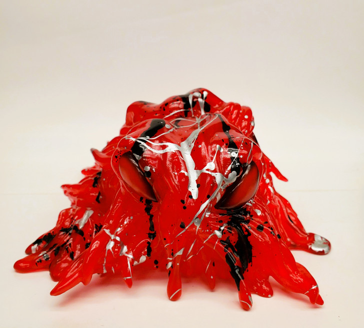 CCP AMC Hedorah crawling period Clear Red art vinyl figure