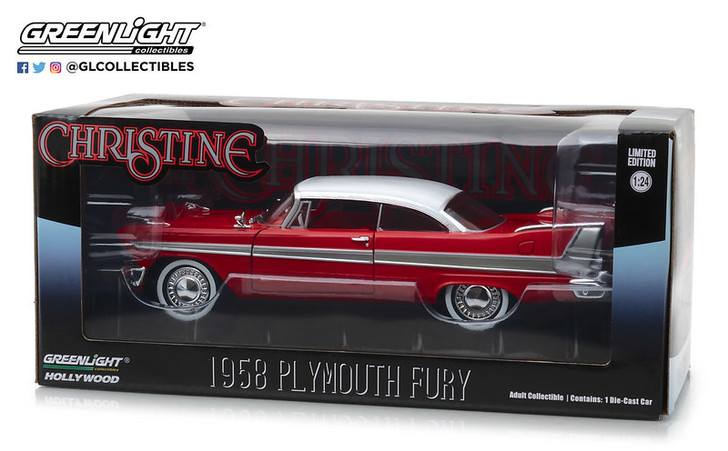 Stephen King's CHRISTINE 1958 Plymouth Fury 1/24 scale car