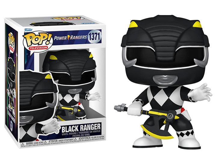 Funko Pop! Television: Power Rangers Black Ranger #1371