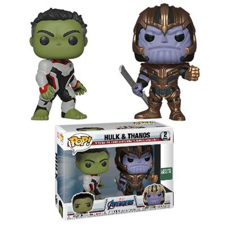 Funko Pop! Marvel: Hulk & Thanos 2 Pack