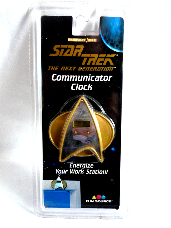 Fun Source Star Trek TNG Communicator Clock