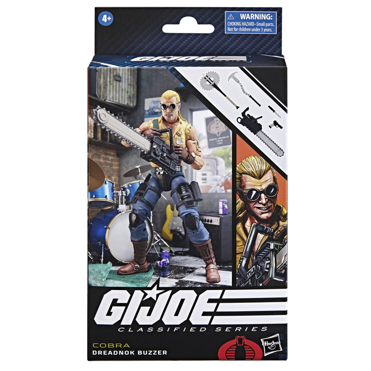Giジョー　HASBRO Hasbro GI Joe Classified Series Dreadnok Buzzer 6in Action Figure