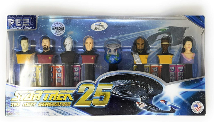 Star Trek: The Next Generation Pez Set Wal-Mart Exclusive