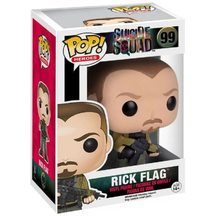 Funko Pop! Heroes: Suicide Squad Rick Flag #99