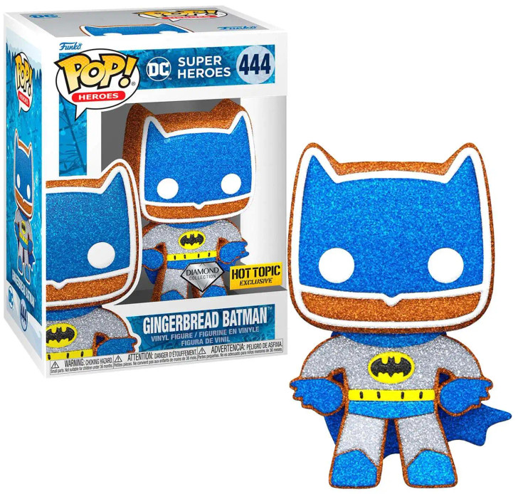 Funko Pop! Heroes: DC Super Heroes Gingerbread Batman (diamond) #444