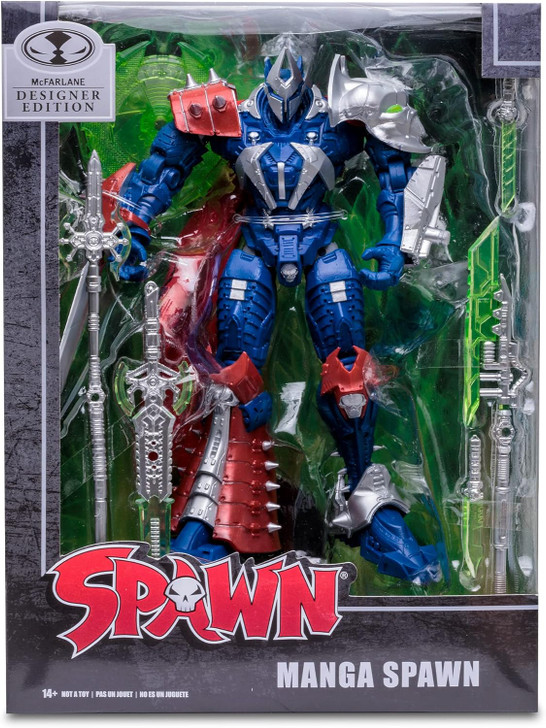 McFarlane Spawn Designer Edition MANGA SPAWN Mega Action Figure