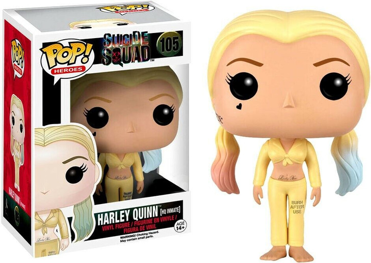 Funko Pop! Heroes: Suicide Squad Harley Quinn [HQ Inmate] #105