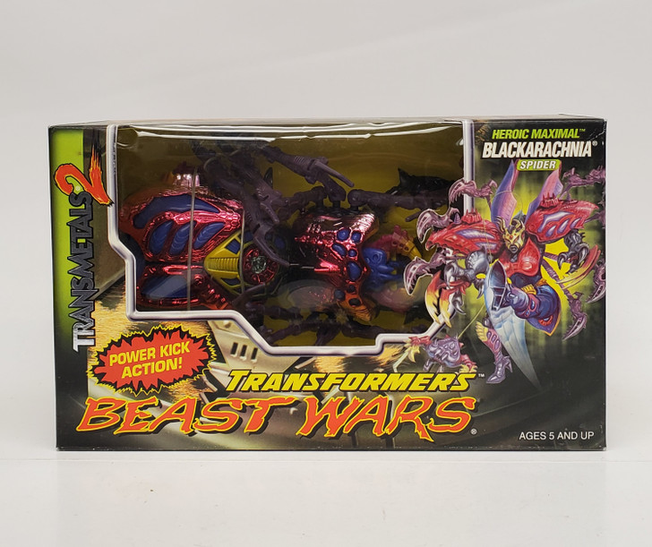 Hasbro Transformers Beast Wars Transmetals II BLACKARACHNIA
