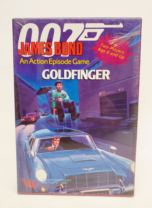 Victory Games James Bond 007 Goldfinger action episode game