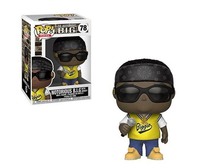 Funko Pop! Rocks: The Notorious B.I.G. With Jersey #78