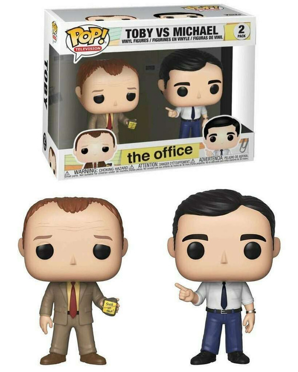 Funko Pop! Television: The Office Toby VS Michael 2 pack