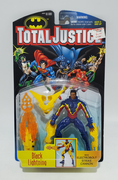 Kenner Total Justice Black Lightning Action Figure