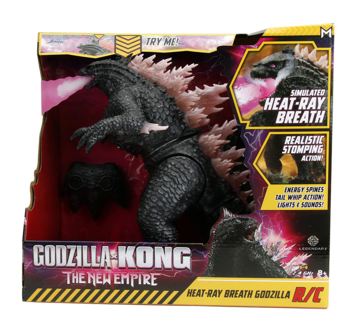 Godzilla X Kong Heat Ray Breath Godzilla RC Figure
